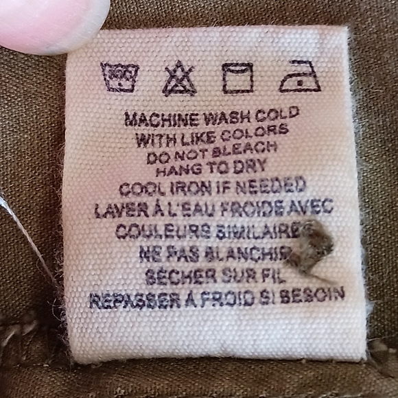 Billabong Women's Light Washed Army Green Jacket/Shirt - Picture 16 of 16